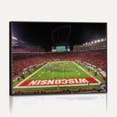 Wisconsin Badgers Football Team Print Canvas- Madison Camp