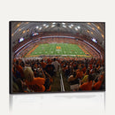 Syracuse University Orange Football Canvas Print, Football