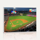 Angel Stadium Aerial Canvas Print – Los Angeles Angels