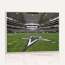 Dallas Cowboys Football Team Print - Arlington AT&T Stadium