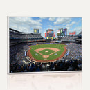 New York Mets Baseball Team Print - Citi Field Stadium Wall