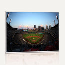 PNC Park Evening Game Triple Canvas Wall Art - Pittsburgh