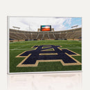 Football Stadium Wall Art – Framed Sports Field Canvas