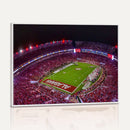 Bryant-Denny Stadium Night Game Triple Canvas Wall Art -