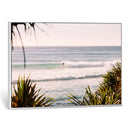 Ocean Surfer Wall Art Canvas Print – Framed Coastal Surf Art by MyGreatCanvas | Canvas Wall Art Prints | Photo Prints & Wall Decor