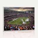 Chicago Bears Soldiers Field Wall Art Canvas Print – Framed