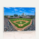 Wrigley Field Baseball Stadium Canvas Wall Art – Packed