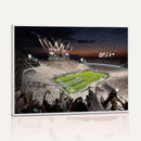 Penn State Stadium Wall Art Canvas Print – White Out
