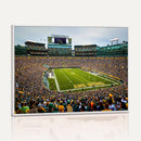Green Bay Packers Lambeau Field Stadium Wall Art Canvas