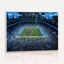 Detroit Lions Stadium Wall Art Canvas Print, Football Field