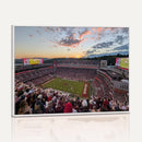 Donald W. Reynolds Razorback Stadium Wall Art Canvas Print –
