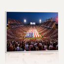Oklahoma Memorial Stadium Wall Art Canvas Print – Oklahoma