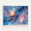 Colorful Abstract Canvas Wall Art Print, Vibrant Popup Color Art Print