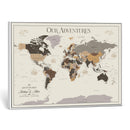 World Map Wall Art Print