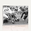 American Football Player Wall Art Canvas Print