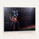 American Football Wall Art Canvas Print, Stadium Sport Wall