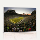 Oregon Stadium Canvas Wall Art - Captivating Game Day Scene