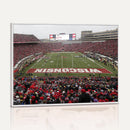 Wisconsin Badgers Team Print Canvas - Madison Camp Randall