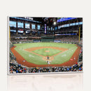 Texas Rangers Baseball Team Print - Arlington Globe Life