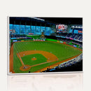 Miami Marlins Baseball Team Print - Miami LoanDepot Park