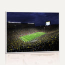 Michigan Wolverines Football Canvas Wall Decor, Football