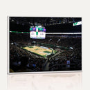 Milwaukee Bucks Basketball Print - Fiserv Forum Stadium Wall
