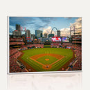 St. Louis Cardinals Baseball Team Print - Busch Stadium Wall