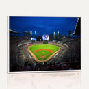 Truist Park Night Game Canvas Art - Atlanta Braves Stadium