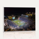 Duke University Blue Devils Football Print Canvas - Durham