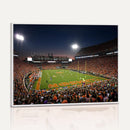 Clemson University Tigers Art Print, Football Team Print -