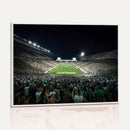 Framed Michigan State Spartans Football Team Print - East