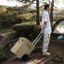 45 Quart Cooler Towable Ice Chest-Brown by LJGDeals