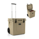 45 Quart Cooler Towable Ice Chest-Brown by LJGDeals