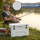 45 Quart Portable Hard Cooler Insulated Ice Chest Keeps Cool for up to 6 Days by LJGDeals