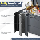 45 Quart Portable Hard Cooler Insulated Ice Chest Keeps Cool for up to 6 Days by LJGDeals