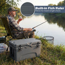 45 Quart Portable Hard Cooler Insulated Ice Chest Keeps Cool for up to 6 Days by LJGDeals