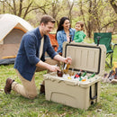 45 Quart Portable Hard Cooler Insulated Ice Chest Keeps Cool for up to 6 Days by LJGDeals