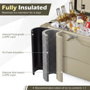 45 Quart Portable Hard Cooler Insulated Ice Chest Keeps Cool for up to 6 Days by LJGDeals