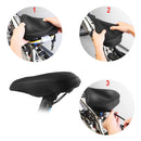Bike Seat Cover Anti-Slip Comfortable Bicycle Padded Saddle Cover Wear Resistant Soft Gel Cushion For Narrow Bike Seats Mountain Bike Seat