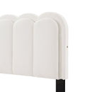 Lambswool Petal Headboard Bed Frame by HouseOfZazla