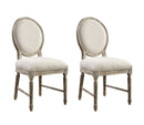 Upholstered Dining Chairs (Set of 2) - Brown by Unique Piece Furniture