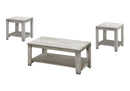 Table Set, Coffee, End, Side, Accent, Living Room, Transitional (Set of 3) by HouseOfZazla
