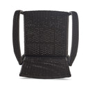 Outdoor Wicker Barstools With Rattan And Iron Frame