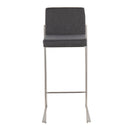 Fuji - Contemporary And Modern Elegance High Back Barstool