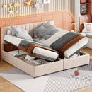 Upholstered Platform Bed With A Hydraulic Storage System by HouseOfZazla