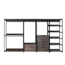 Monica - Walk-In Closet System, Extra Storage Space - Rustic by HouseOfZazla