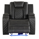 Benz - LED & Power Recliner Chair by HouseOfZazla