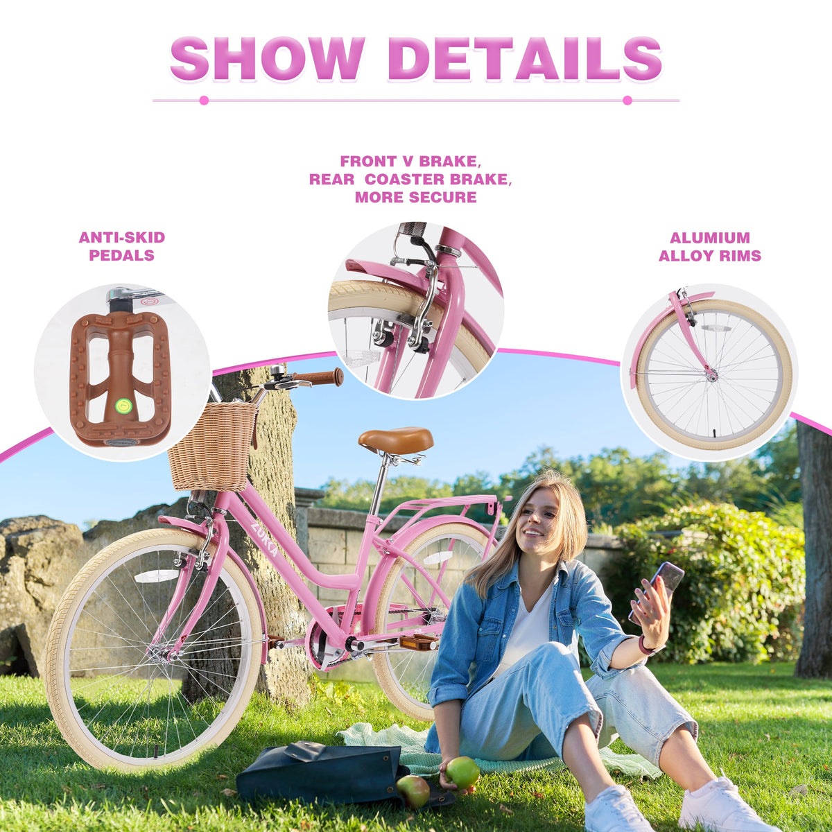 24 Inch Girls Bike, photo 3 of 7