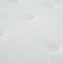 12'' Hybrid Mattress In A Box, Plush Gel Memory Foam Mattress Top With Pocket Coil Base - Gray / White - Queen by HouseOfZazla