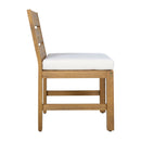U_STYLE Farmhouse 5-Piece Outdoor Patio Dining Set with Adjustable Legs by HouseOfZazla